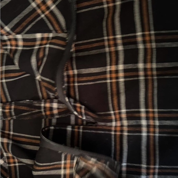 BP Plaid Black and Brown Women's Skirt size small - Picture 3 of 6